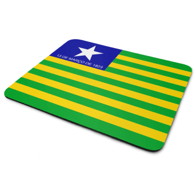 Mouse Pad - Bandeiras Dos Estados Brasileiros - Piauí