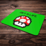 Mouse Pad Geek Gamer - Cogumelo Pixel Get A Life 2