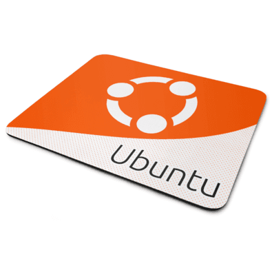 Mouse Pad Geek Linux - New Lightorange Ubuntu Linux