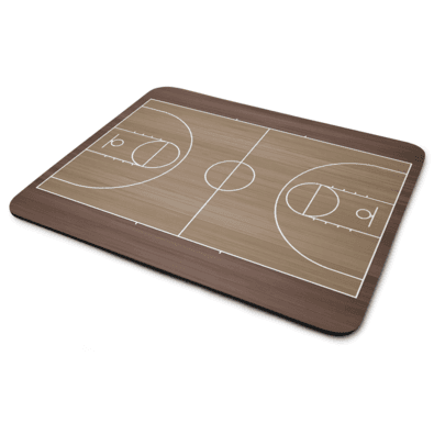Mouse Pad Esportes - Quadra De Basquete - Emborrachado