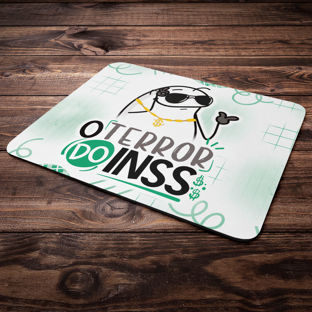 Mouse Pad Divertido Flork Pais - O Terror Do Inss Mouse Pad Divertido Flork Pais - O Terror Do Inss