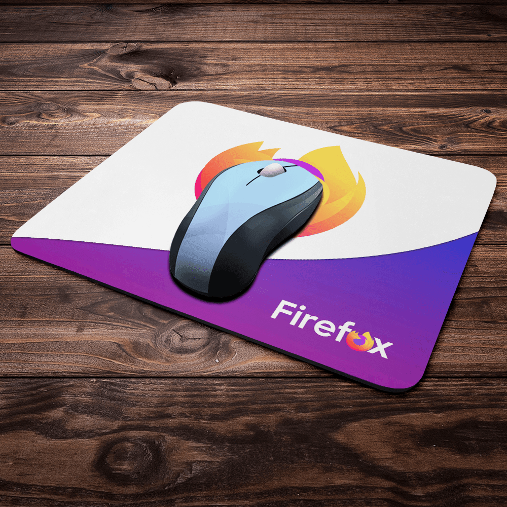 Mouse Pad Geek New - Firefox Web Browser Mouse Pad Geek New - Firefox Web Browser