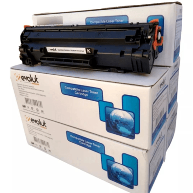 Kit Toner Evolut, Compatível HP P1102w, P1102, M1132, CE285A , 5 Peças