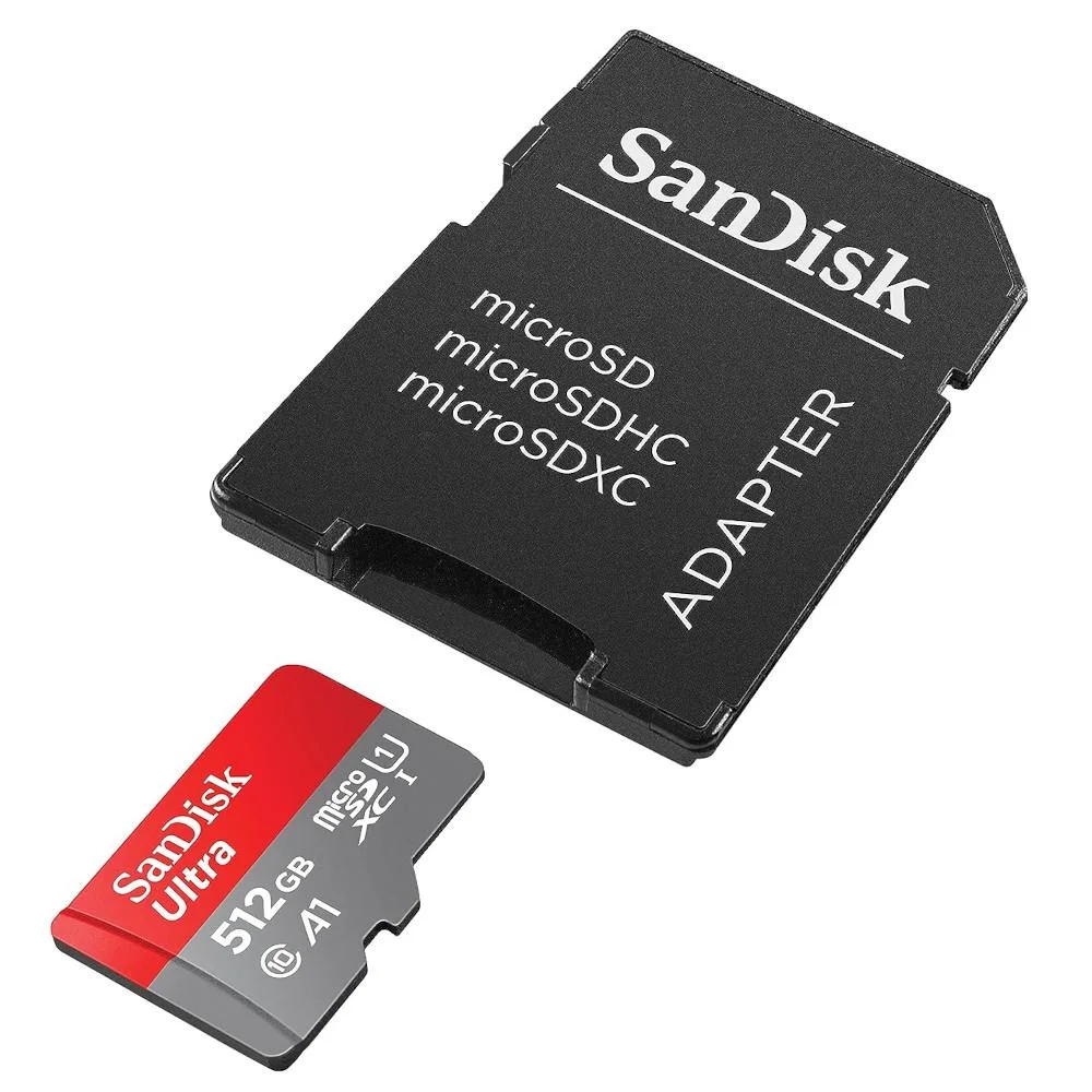 Carto Micro SD Sandisk Ultra 512GB Classe 10