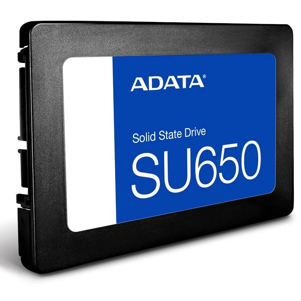 SSD Adata 512GB Su650, SATA, Leitura 520MB/s E Gravação 450MB/s, Preto - Asu650ss-512gt-R