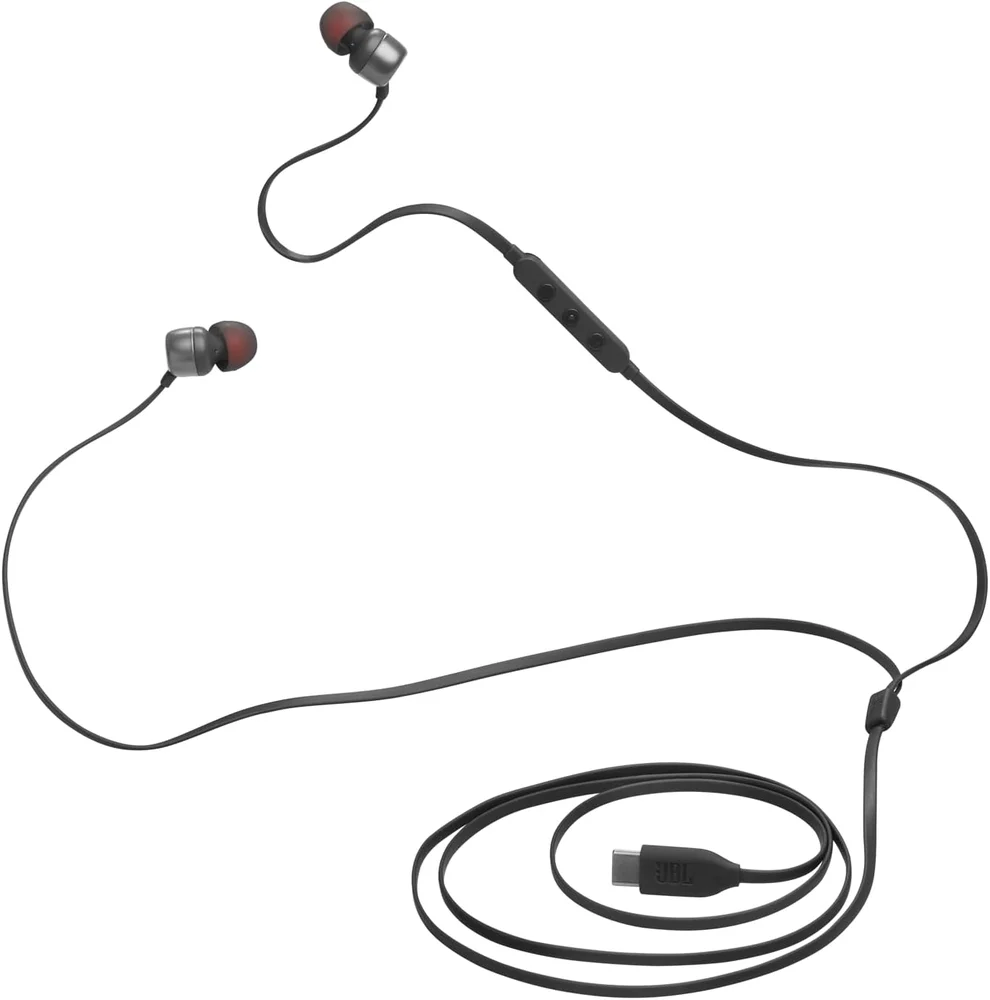 Imagem 2 de 5 do produto Fone De Ouvido JBL 310c, Intra-Auriculares, Com Fio, USB-C, Driver 9mm, Preto