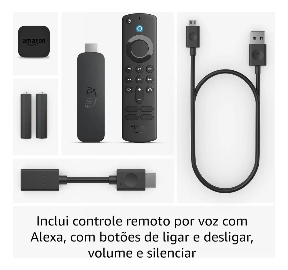 Amazon Fire Tv Stick 4k ULTRA HD KaBuM