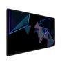 Mouse Pad Gamer Speed Extra Grande Profissional 70x30  - Triangulos Neon
