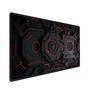 Mouse Pad Gamer Speed Extra Grande Profissional 100x50  -  Nave Door Vermelho