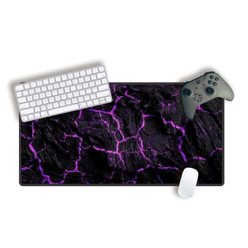 Mouse Pad Gamer Speed Extra Grande Profissional 70x35 - Terra Roxa Mouse Pad Gamer Speed Extra Grande Profissional 70x35 - Terra Roxa