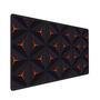 Mouse Pad Gamer Speed Extra Grande Profissional 120x60  - Caleidoscópio Laranja