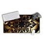 Mouse Pad Gamer Speed Extra Grande Profissional 70x30  - Royal Dourado