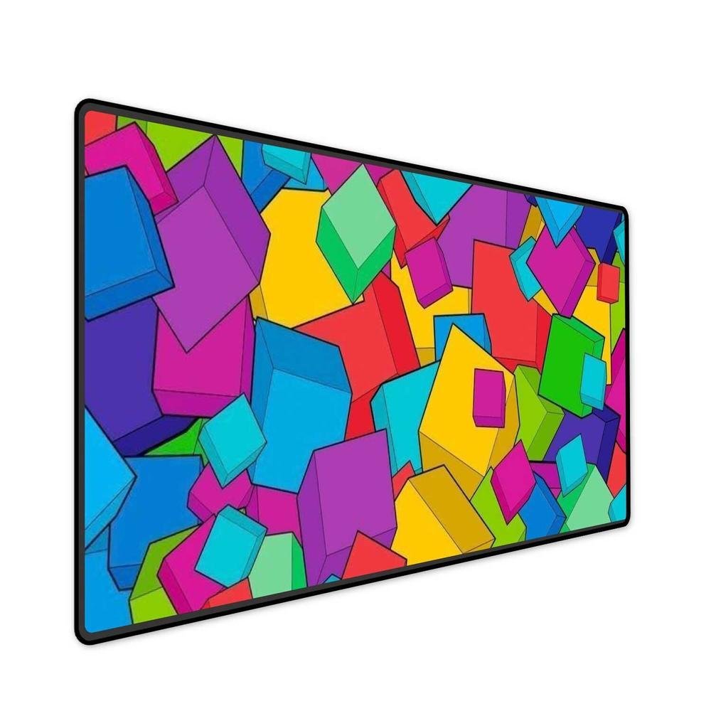 Mouse Pad Gamer Speed Extra Grande Profissional 70x30  - Cubo Colors