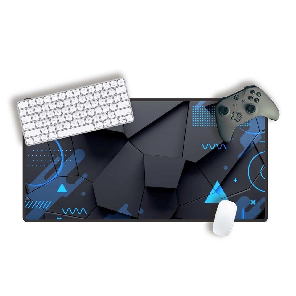 Mouse Pad Gamer Speed Extra Grande Profissional 100x50 - Origami Mouse Pad Gamer Speed Extra Grande Profissional 100x50 - Origami