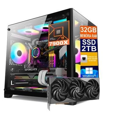 【ゲーミングPC】 Ryzen9/4070相当/96GB/2TB Pc Gamer Amd Ryzen 9 32GB SSD 2TB M2 Nvme KaBuM
