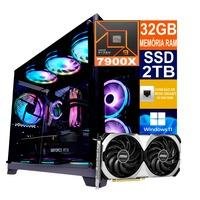 Pc Gamer Amd Ryzen 9 32GB SSD 2TB M2 Nvme KaBuM