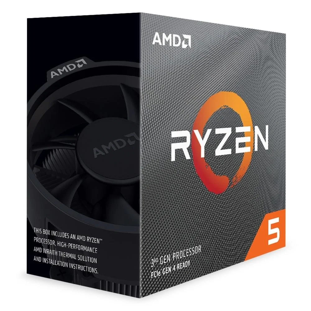 Imagem 1 de 3 do produto Processador AMD Ryzen 5-4500, 3.6GHz (4.1GHz Turbo), Cache 11MB, 6 Core, 12 Threads, Am4 - 100-100000644box - Sem Vídeo