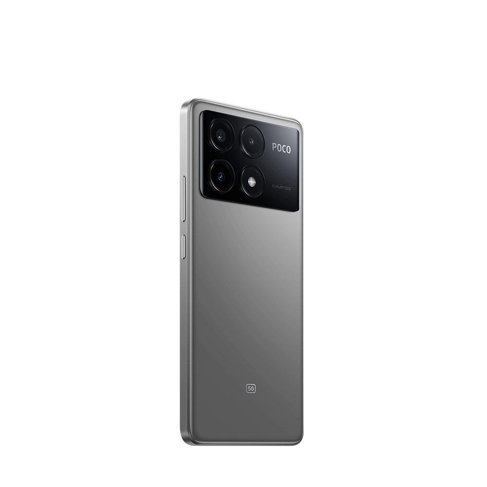 Imagem 3 de 5 do produto Smartphone Poco X6 Pro, 5G, 256GB, 8GB RAM, Câmera 64MP, Tela 6.67", Cinza