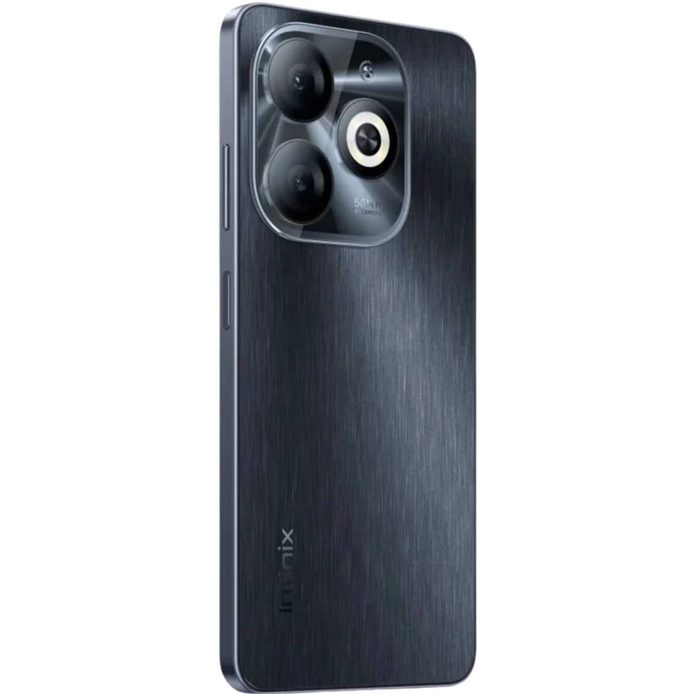 Imagem 2 de 5 do produto Smartphone Infinix Smart 8 Pro, 256GB, 4GB RAM, Câmera Dupla 50MP, Tela Magic Ring 6.6", Dual Chip, 5000mAh, Preto