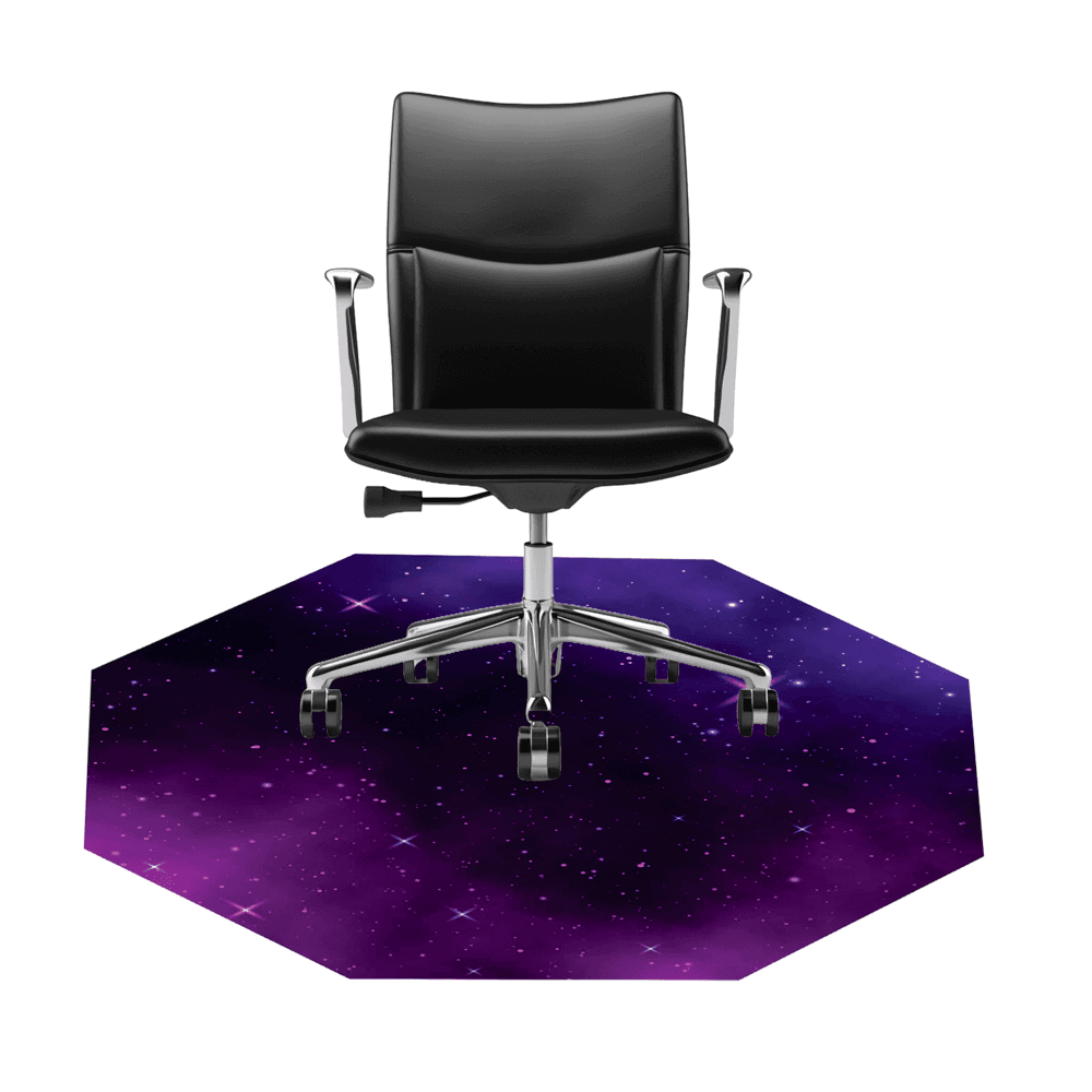 Imagem 2 de 2 do produto Tapete Gamer Criarte Premium Protetor de Piso, Quarto e Escritório - Nebulosa