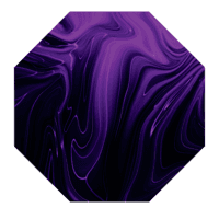 Tapete Gamer Premium Protetor De Piso Quarto Escritório - Liquid Roxo