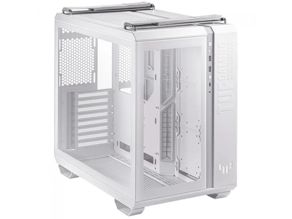 Imagem 3 de 5 do produto Gabinete Asus Gt502 Tuf Gaming, Mid Tower, Branco -Tg 90dc0093-b00000