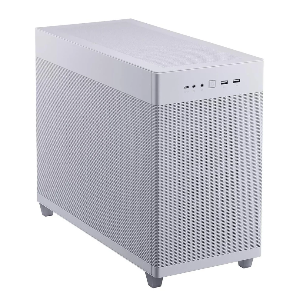 Imagem 2 de 5 do produto Gabinete Asus Ap201 Prime Case Mesh, Mid Tower, Branca - 90dc00g3-b30000