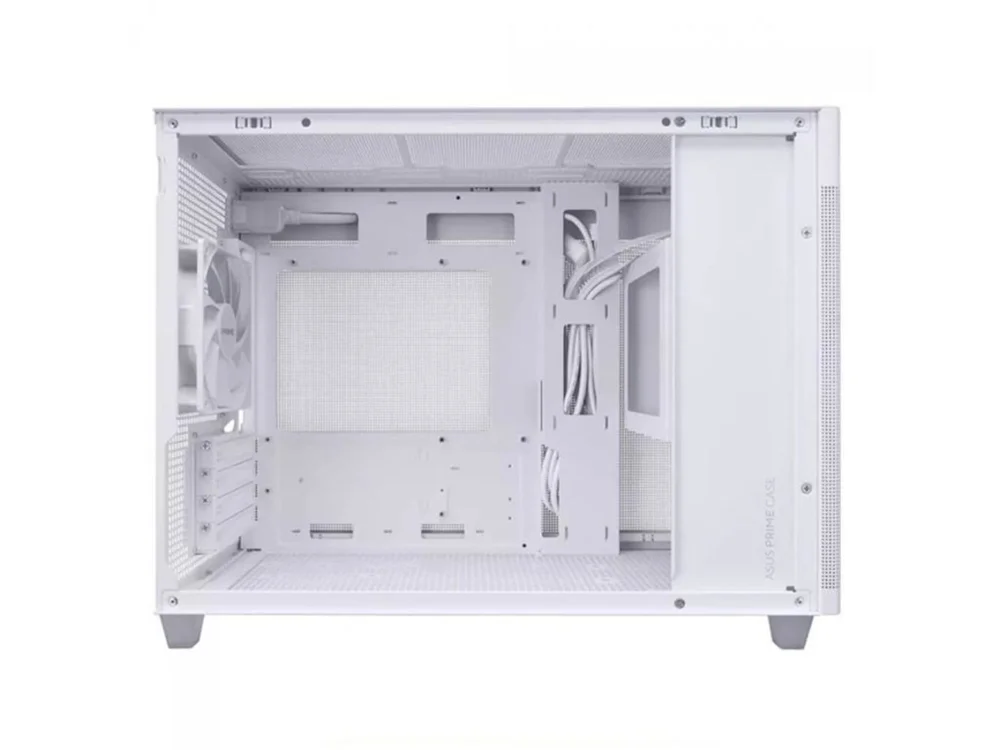 Imagem 2 de 5 do produto Gabinete Asus Ap201 Prime Case Glass Branco, Mid Tower - 90dc00g3-b30010