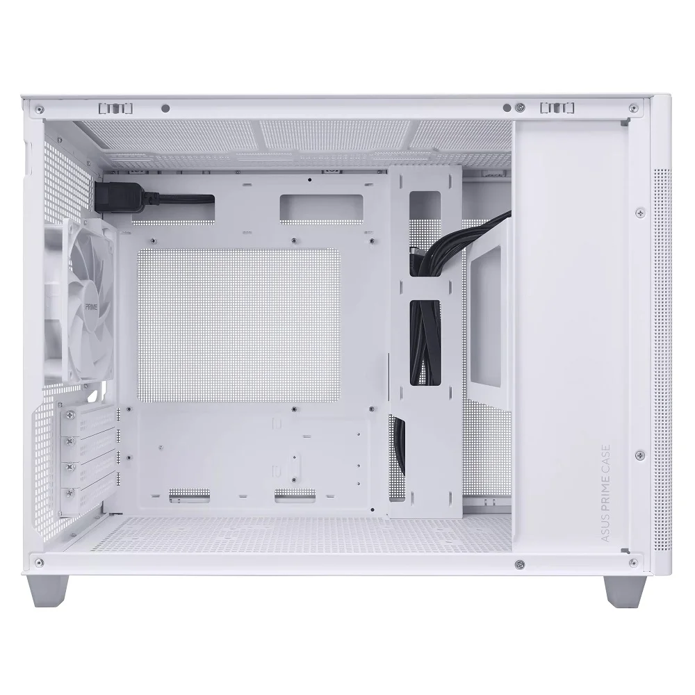 Imagem 5 de 5 do produto Gabinete Asus Ap201 Prime Case Glass Branco, Mid Tower - 90dc00g3-b30010