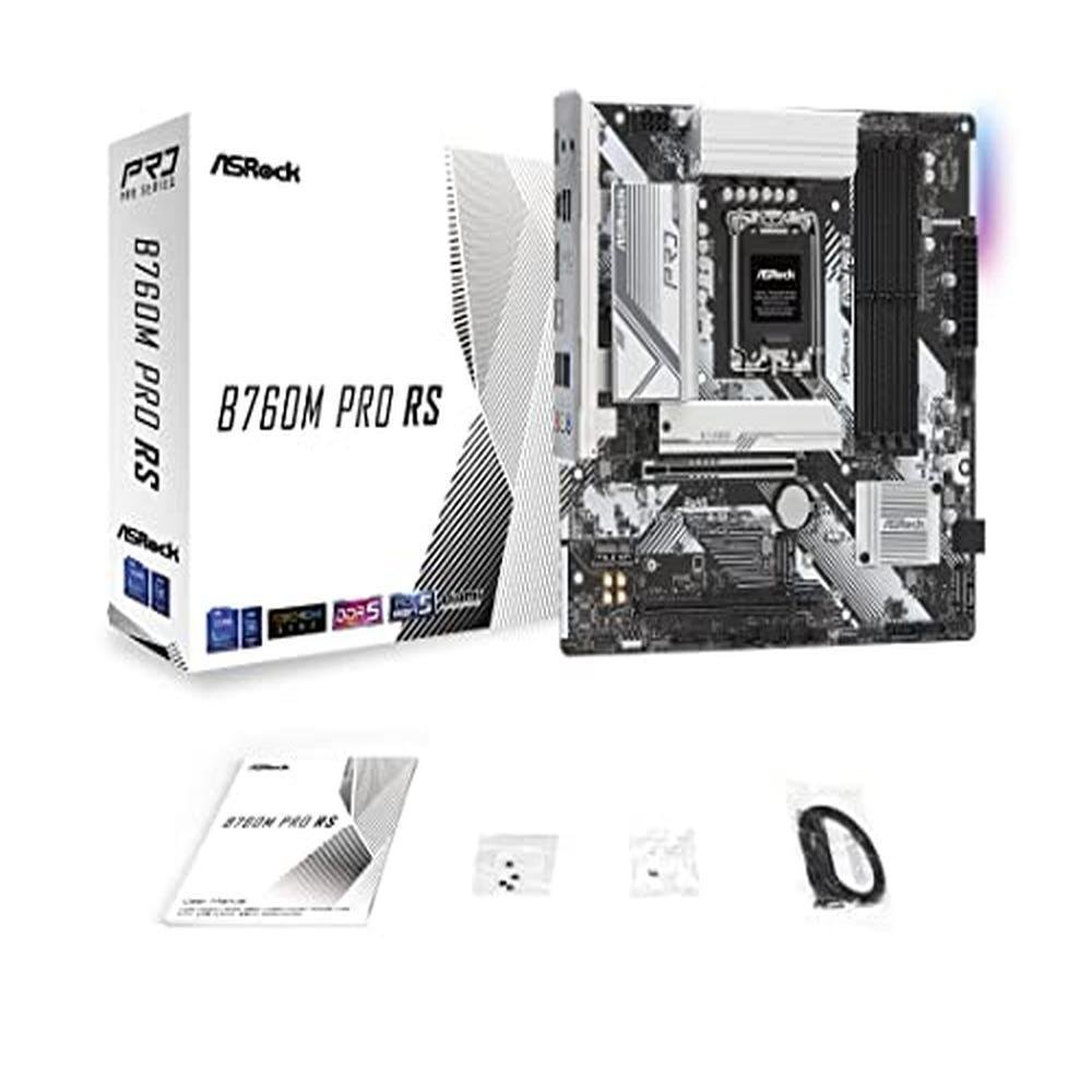 Placa Me Asrock B760m Pro Rs LGA 1700 KaBuM