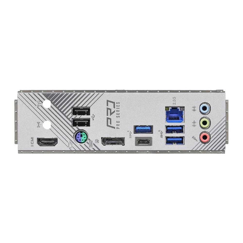 Imagem 2 de 5 do produto Placa Mãe Asrock B760m Pro Rs LGA  1700 4xDDR5 Chipset Intel B760 Matx