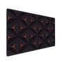 Mouse Pad Gamer Speed Extra Grande Desk Pad Profissional Premium Com Borda Costurada 90x50 - Caleidoscópio Laranja