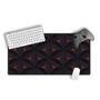 Mouse Pad Gamer Speed Extra Grande Desk Pad Profissional Premium Com Borda Costurada 90x50 - Caleidoscópio Laranja