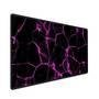 Mouse Pad Gamer Speed Extra Grande Profissional 70x35  - Linhas Abstratas Roxas