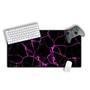 Mouse Pad Gamer Speed Extra Grande Profissional 70x30  - Linhas Abstratas Roxas