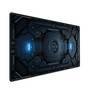 Mouse Pad Gamer Speed Extra Grande Desk Pad Profissional Premium Com Borda Costurada 70x35 -nave Door Azul