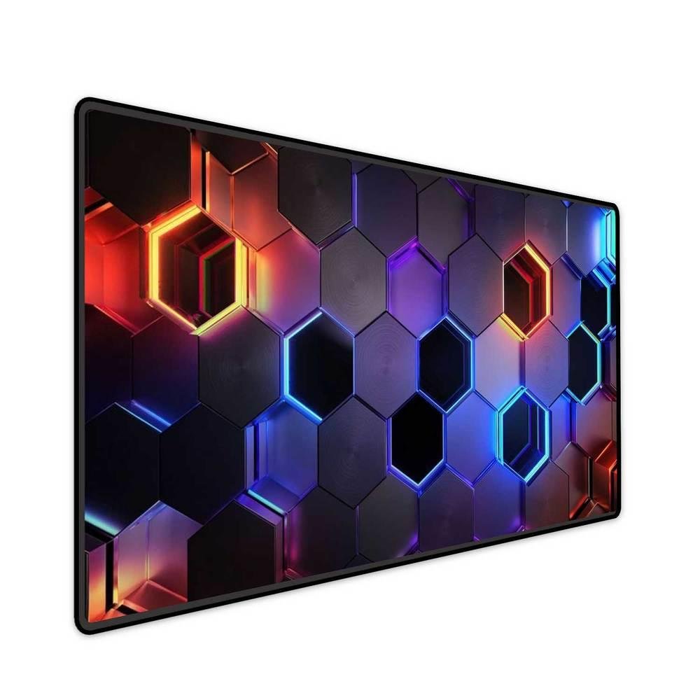Mouse Pad Gamer Speed Extra Grande Profissional 70x30 - Hexagonal Dropshot Mouse Pad Gamer Speed Extra Grande Profissional 70x30 - Hexagonal Dropshot