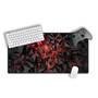 Mouse Pad Gamer Speed Extra Grande Desk Pad Profissional Premium Com Borda Costurada 120x60  - Mirror Vermelho