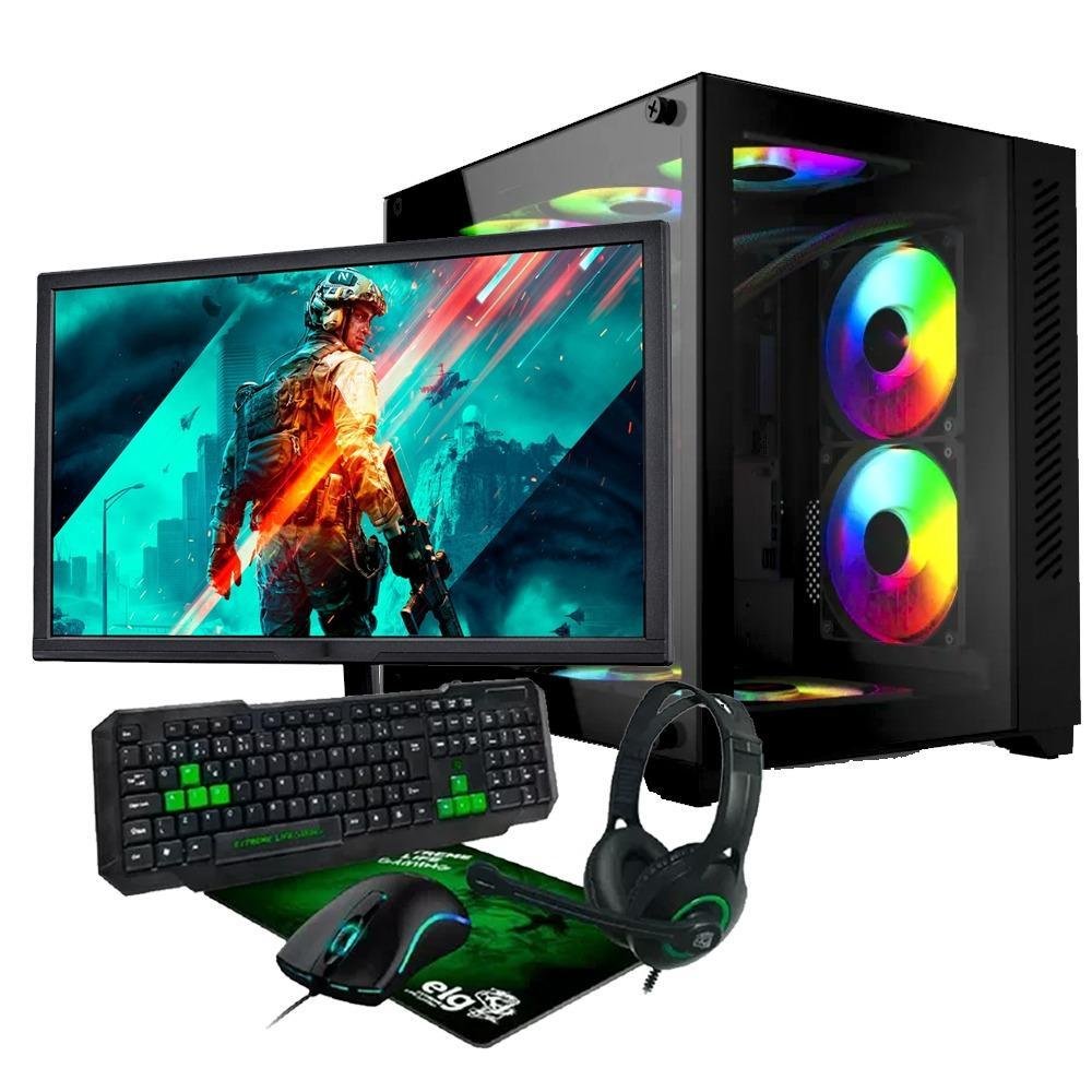 Kit Pc Gamer Intel I712700F 16GB RAM KaBuM