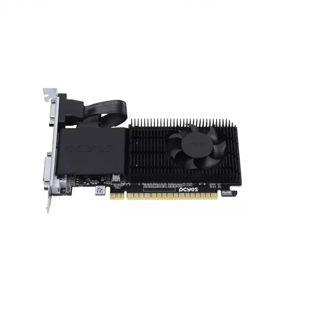 Imagem 4 de 5 do produto Placa De Vídeo R5 220 Pcyes AMD Radeon 2GB, DDR3, 64 Bits - Pper5dr3lpbr