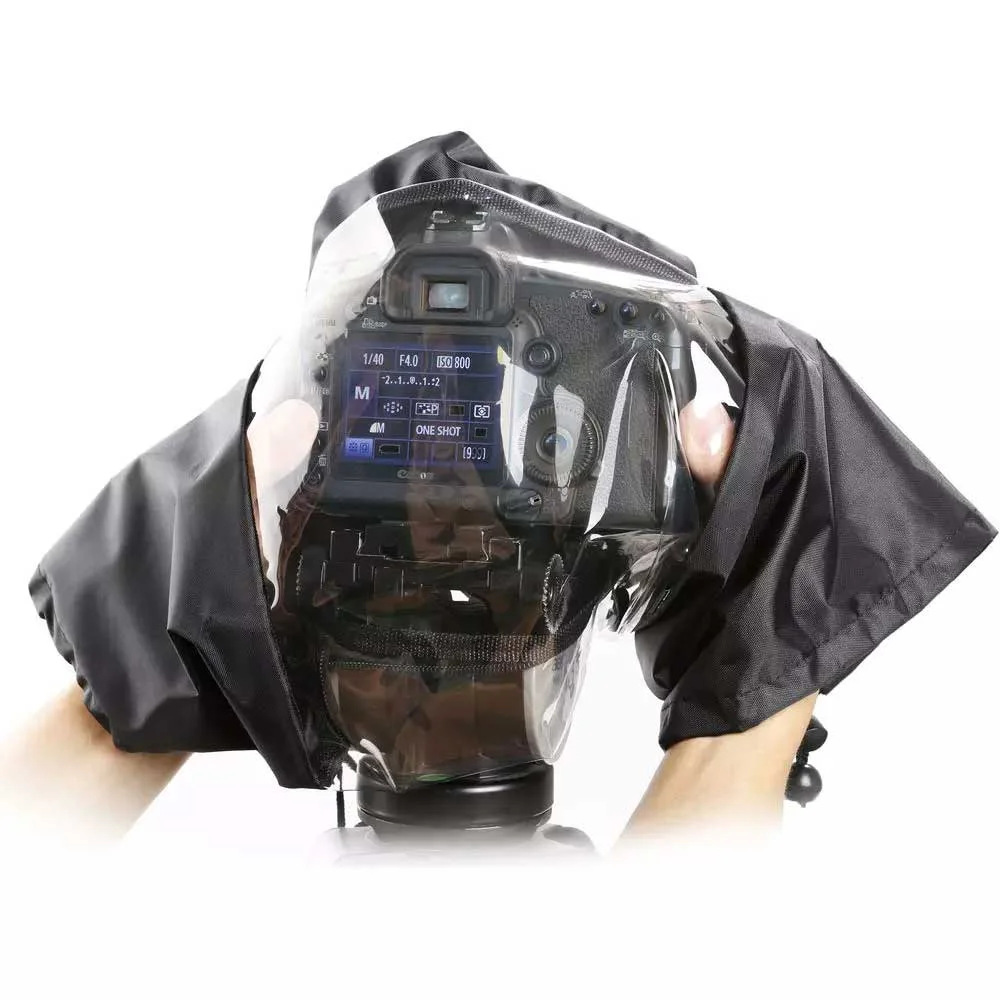 Imagem 3 de 5 do produto Capa De Chuva Para Câmera Dslr Greika Rv66