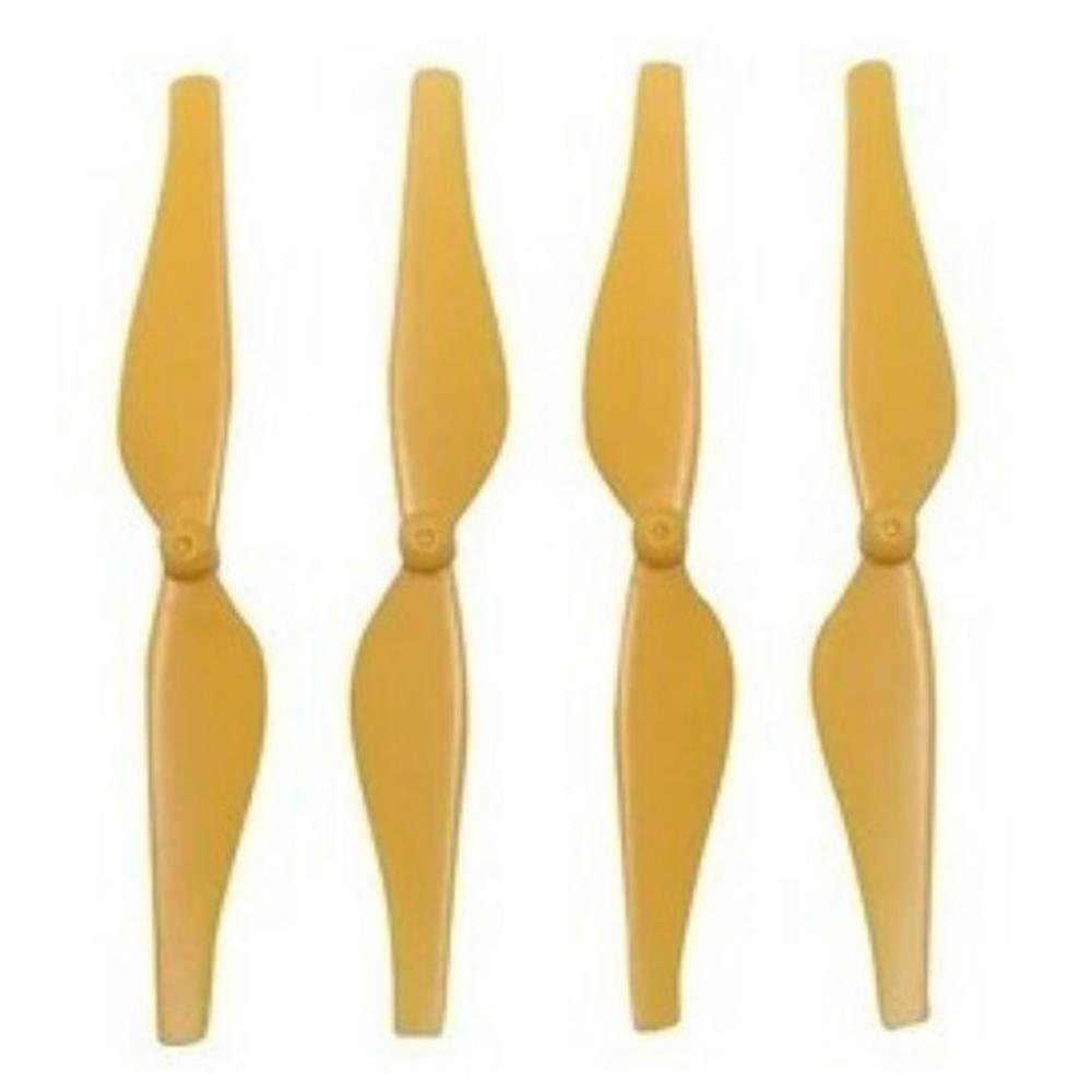 Imagem 1 de 2 do produto Kit 4 Hélices De Reposição Drone Dji Tello Cor: Amarelo