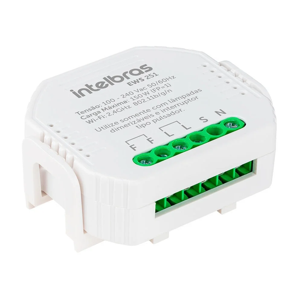 Controlador Dimmer Smart WIFI, Ews 251 Controlador Dimmer Smart WIFI, Ews 251