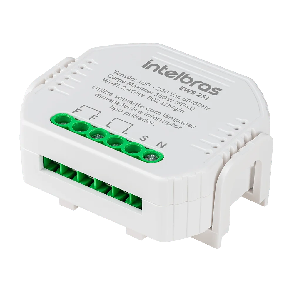 Controlador Dimmer Smart WIFI, Ews 251 Controlador Dimmer Smart WIFI, Ews 251