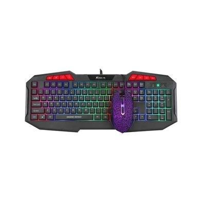 Kit Gamer Xtrike Me Mk-503 RGB Teclado Multi  + Mouse 3200 Dpi