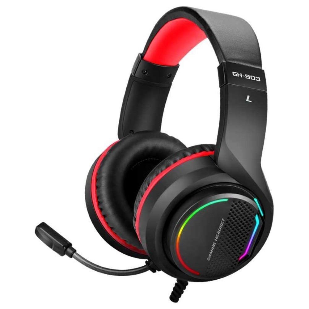 Imagem 2 de 5 do produto Headset Gamer Xtrike Me Gh-903, Blacklit, RGB, USB 7.1