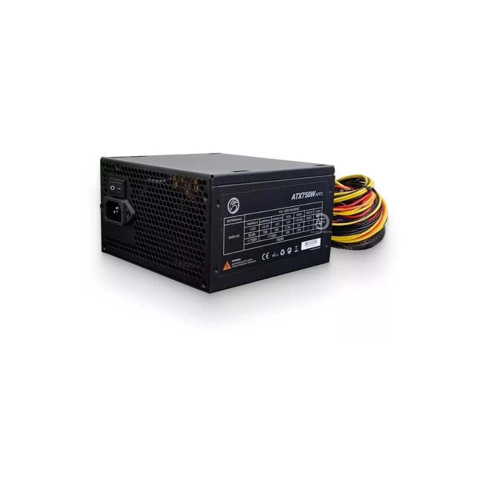 Fonte Alimentação Atx 750w Apfc Bpc/750apfc Fonte Alimentação Atx 750w Apfc Bpc/750apfc