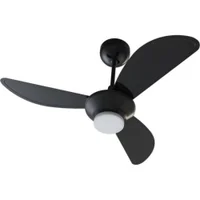 Ventilador Ventisol Mistral, De Teto, 3 Pás, Preto, Bivolt