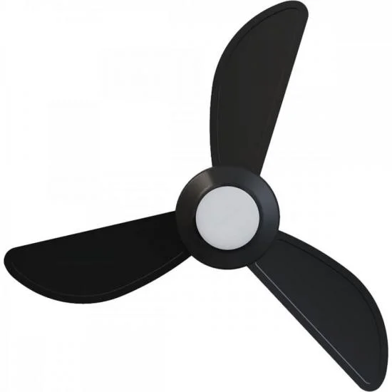 Imagem 2 de 5 do produto Ventilador  Ventisol Mistral, De Teto, 3 Pás, Preto, Bivolt