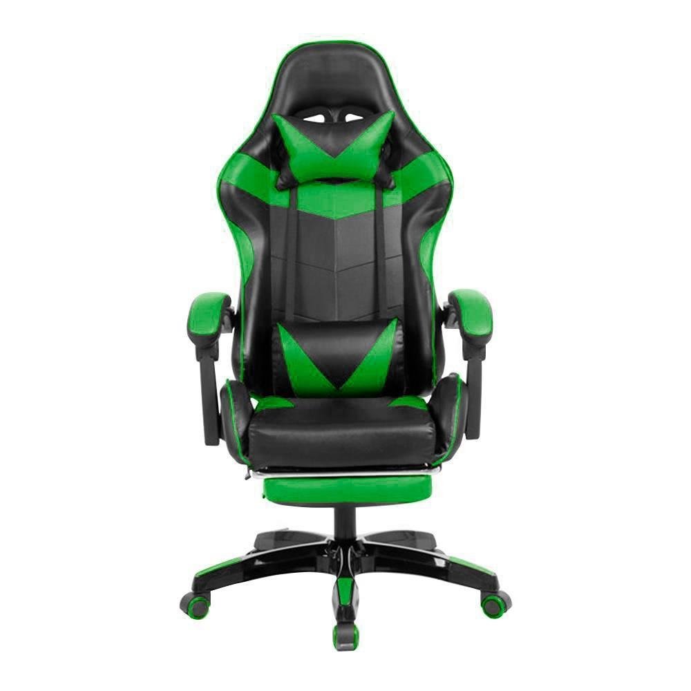 Cadeira Gamer Prizi Canvas, Verde